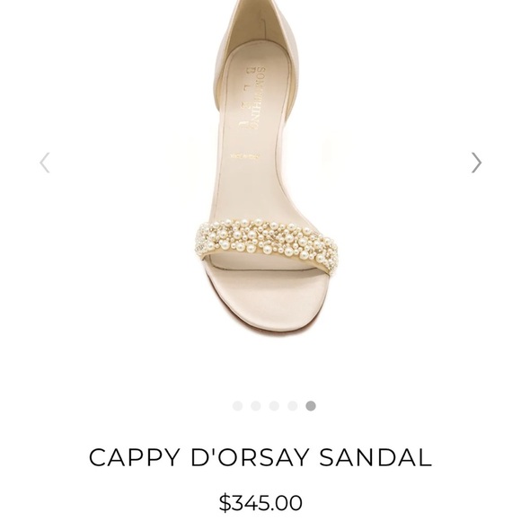 New Something’s Blue Cappy D’Orsay Sandal Size 9